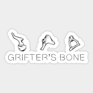 Grifters Bone - Dark Logo Sticker